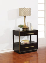 Durango 2-drawer Nightstand Smoked Peppercorn - 223262