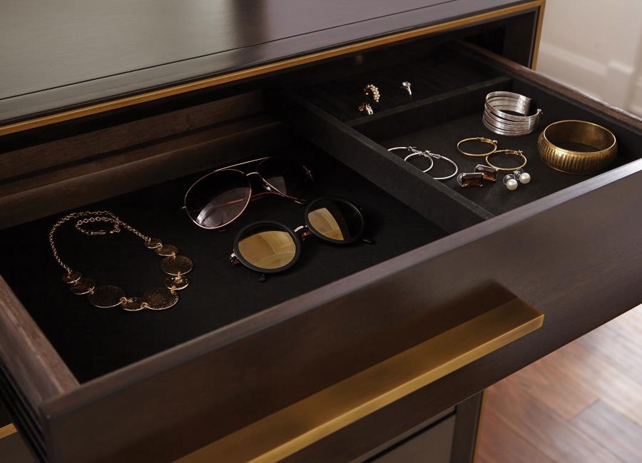 Durango 8-drawer Dresser Smoked Peppercorn - 223263