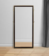 Durango 80-inch Standing Floor Mirror Smoked Peppercorn - 223270