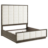 Durango 4-piece Eastern King Bedroom Set Taupe Oak - 223271KE-S4