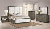 Durango 5-piece Eastern King Bedroom Set Taupe Oak - 223271KE-S5