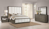 Durango 4-piece California King Bedroom Set Taupe Oak - 223271KW-S4