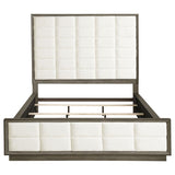 Durango 80-inch California King Panel Bed Taupe Oak - 223271KW