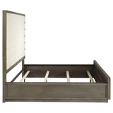 Durango 80-inch California King Panel Bed Taupe Oak - 223271KW