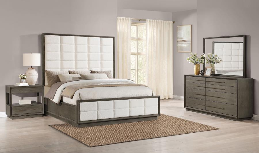 Durango 4-piece Queen Bedroom Set Taupe Oak - 223271Q-S4