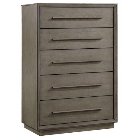 Durango 5-piece Queen Bedroom Set Taupe Oak - 223271Q-S5