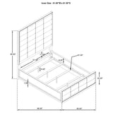Durango 5-piece Queen Bedroom Set Taupe Oak - 223271Q-S5