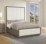 Durango 80-inch Queen Panel Bed Taupe Oak - 223271Q