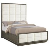 Durango 80-inch Queen Panel Bed Taupe Oak - 223271Q