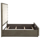 Durango 80-inch Queen Panel Bed Taupe Oak - 223271Q