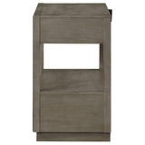 Durango 2-drawer Nightstand Bedside Table Taupe Oak - 223272