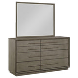 Durango 8-drawer Dresser and Mirror Taupe Oak - 223273M