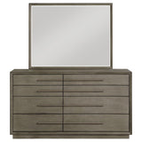 Durango 8-drawer Dresser and Mirror Taupe Oak - 223273M