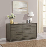 Durango 8-drawer Dresser Taupe Oak - 223273