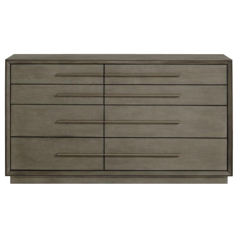 Durango 8-drawer Dresser Taupe Oak - 223273