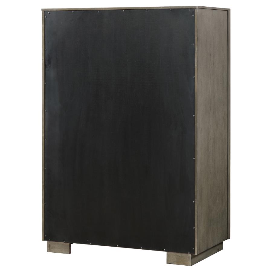Durango 5-drawer Bedroom Chest Taupe Oak - 223275