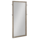 Durango 80-inch Standing Floor Mirror Washed Oak - 223280
