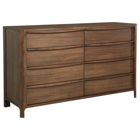 Maderia 4-piece California King Bedroom Set Walnut - 223321KW-S4
