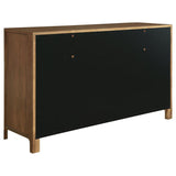 Maderia 4-piece California King Bedroom Set Walnut - 223321KW-S4