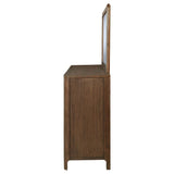 Maderia 8-drawer Dresser and Mirror Walnut - 223323M