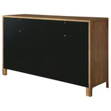 Maderia 8-drawer Dresser Cabinet Walnut - 223323