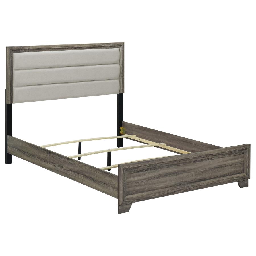 Wright 5-piece California King Bedroom Set Brown Oak - 223341KW-S5