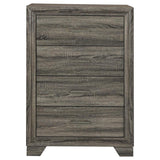 Wright 4-drawer Chest of Drawers Brown Oak - 223345