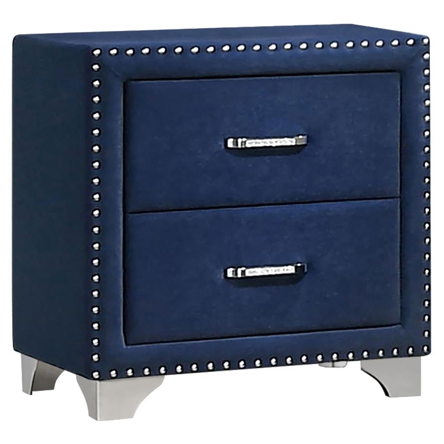 Melody 5-piece Eastern King Bedroom Set Pacific Blue - 223371KE-S5