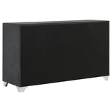 Melody 6-drawer Upholstered Dresser Grey - 223383