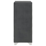 Melody 5-drawer Bedroom Chest Grey - 223385