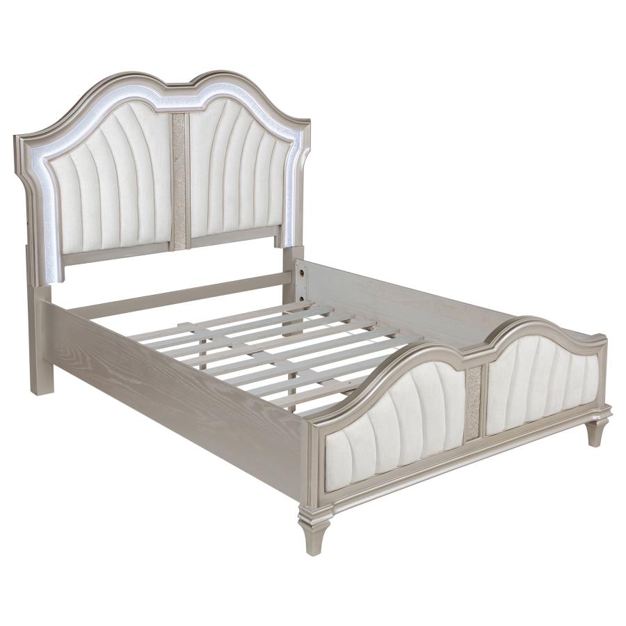 Evangeline 4-piece Queen Bedroom Set Silver Oak - 223391Q-S4