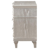 Evangeline 3-drawer Nightstand Silver Oak - 223392