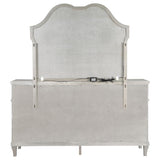 Evangeline 9-drawer Dresser with Mirror Silver Oak - 223393M