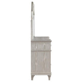 Evangeline 9-drawer Dresser with Mirror Silver Oak - 223393M