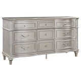 Evangeline 9-drawer Dresser Silver Oak - 223393