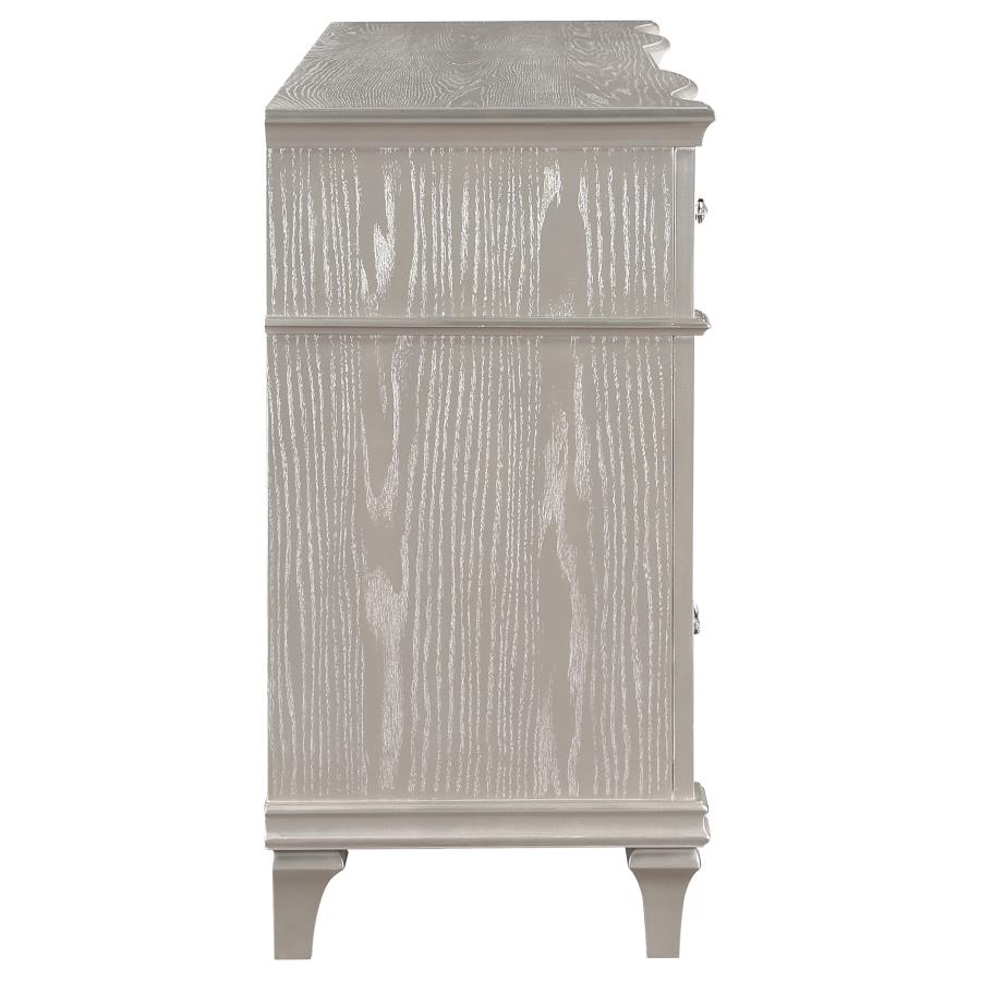 Evangeline 9-drawer Dresser Silver Oak - 223393
