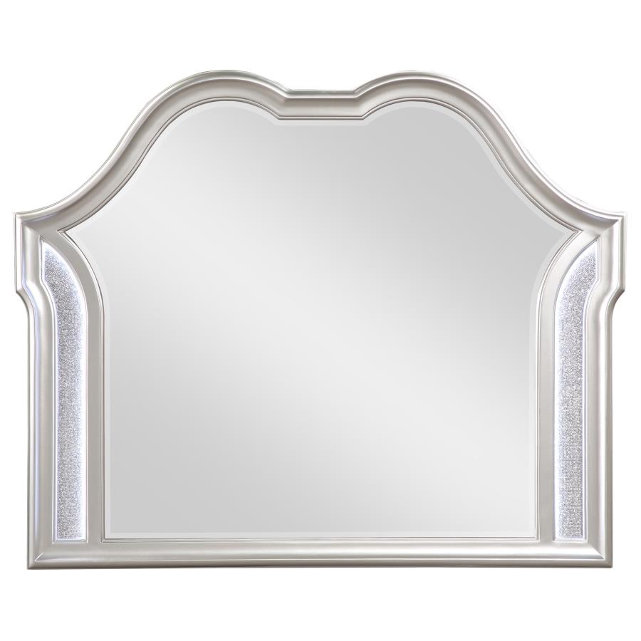 Evangeline Dresser Mirror Silver Oak - 223394