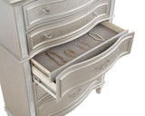 Evangeline 6-drawer Bedroom Chest Silver Oak - 223395