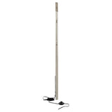 Evangeline Full Length LED Light Floor Mirror Silver Oak - 223400