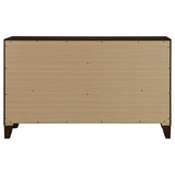 Welsley 6-drawer Dresser Cabinet Walnut - 223443