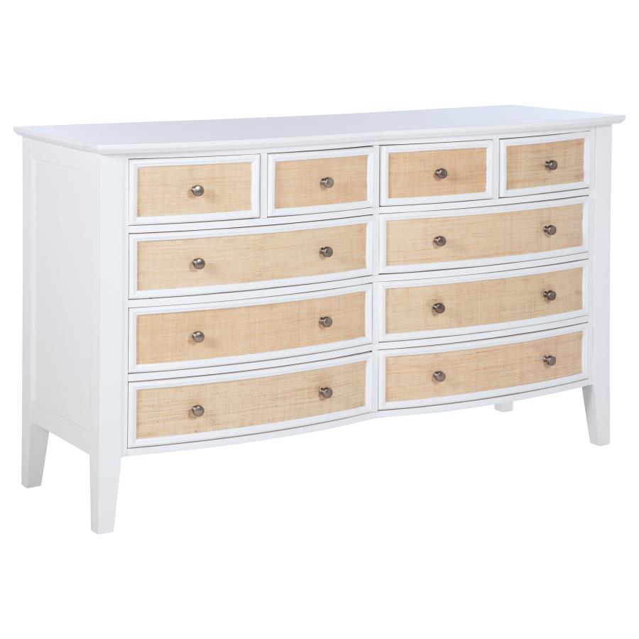 Bexhill 4-piece Eastern King Bedroom Set White - 223471KE-S4