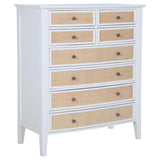 Bexhill 5-piece Eastern King Bedroom Set White - 223471KE-S5
