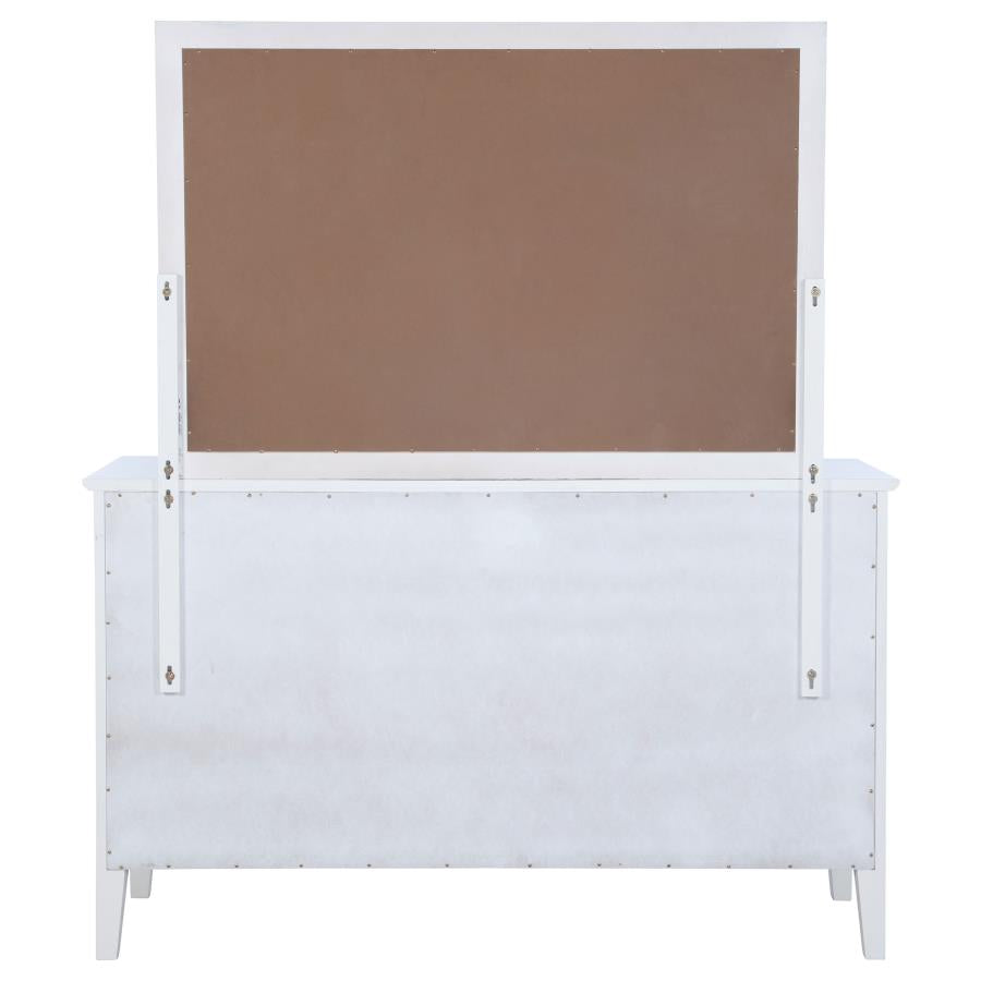 Bexhill 10-drawer Dresser and Mirror White - 223473M