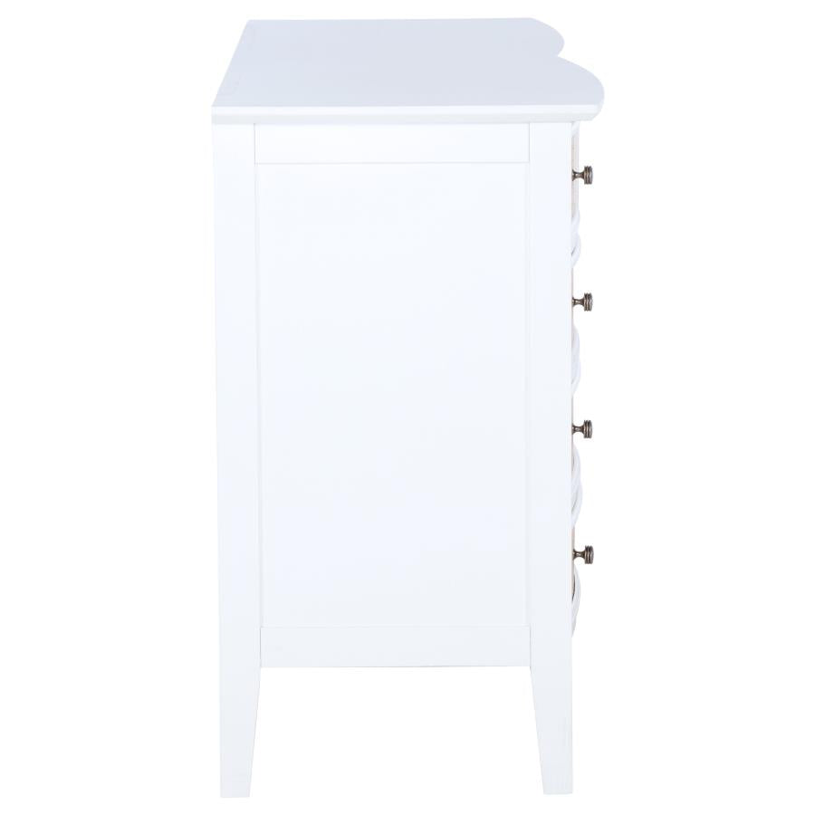 Bexhill 10-drawer Dresser Cabinet White - 223473