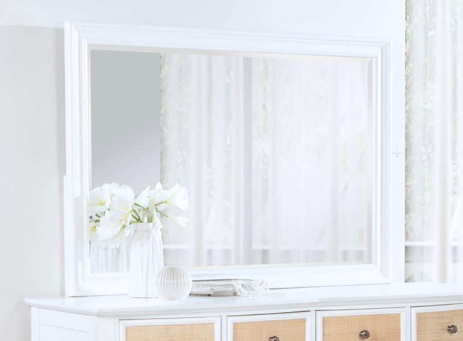 Bexhill Dresser Mirror White - 223474