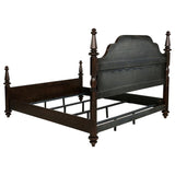 Andover 4-piece Eastern King Bedroom Set Dark Oak - 223631KE-S4