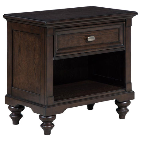 Andover 4-piece California King Bedroom Set Dark Oak - 223631KW-S4