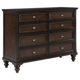 Andover 4-piece California King Bedroom Set Dark Oak - 223631KW-S4