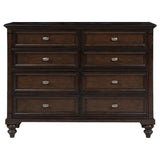 Andover 4-piece California King Bedroom Set Dark Oak - 223631KW-S4