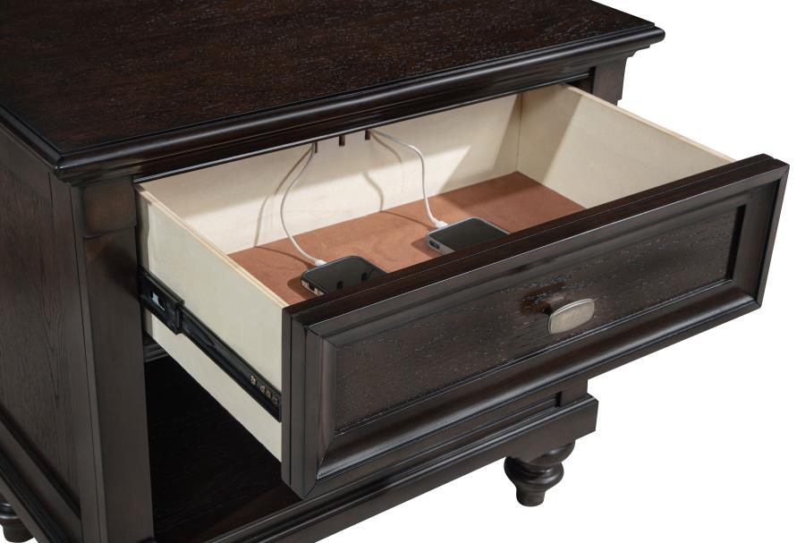 Andover 5-piece California King Bedroom Set Dark Oak - 223631KW-S5